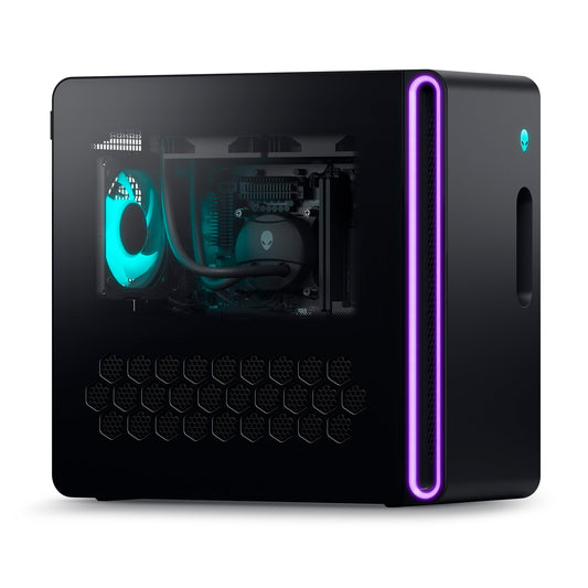 Alienware Aurora R16 Gaming Desktop - Intel Core i9-13900F, 32GB DDR5 RAM, 1TB SSD + 1TB HDD, NVIDIA GeForce RTX 4070 12GB GDDR6X Graphics, Windows 11 Home, - Basalt Black