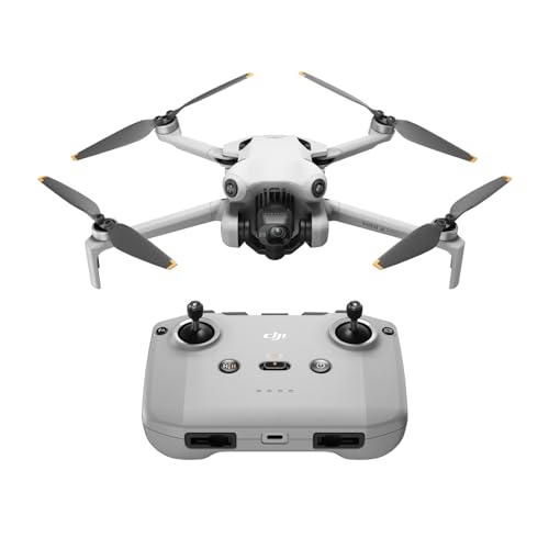 DJI Mini 4 Pro (DJI RC-N2), Folding Mini-Drone with 4K HDR Video Camera